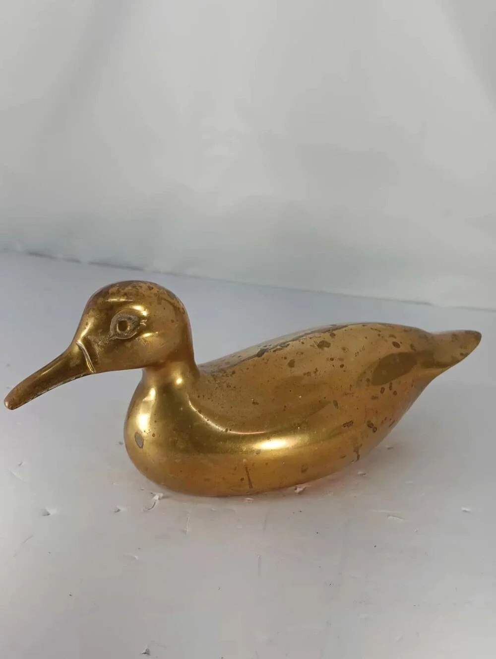 Solid Brass Duck Decoy Door Stop 10